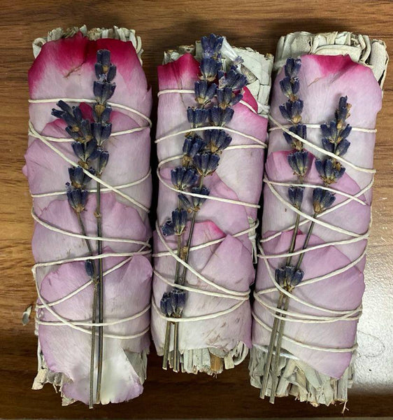 Rose Petal + Lavender + White Sage