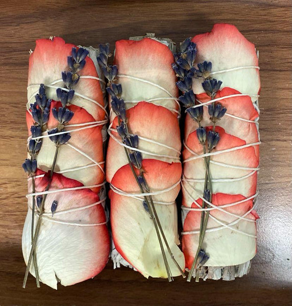 Rose Petal + Lavender + White Sage