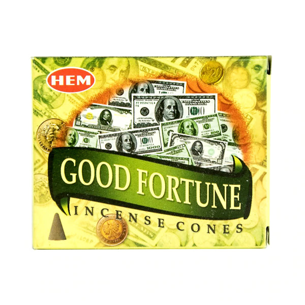 Good Fortune Incense Cones