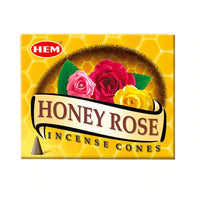 Honey Rose Incense Cones