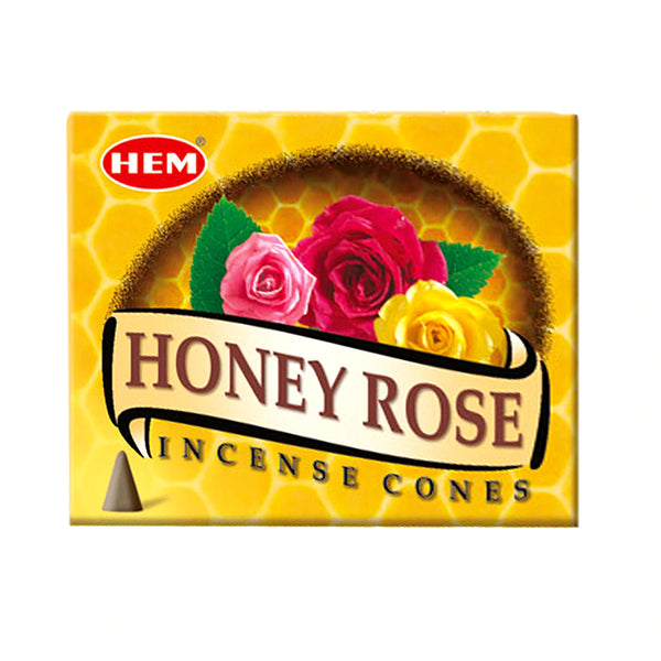 Honey Rose Incense Cones