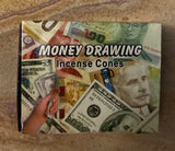 Money Drawing Incense Cones 10 pk