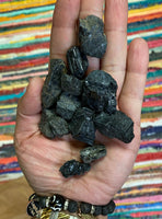 Black Tourmaline Rough Stone (Small)