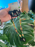 Ankh Necklace & Earring Combo