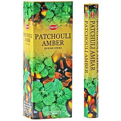 Patchouli Amber Incense Sticks